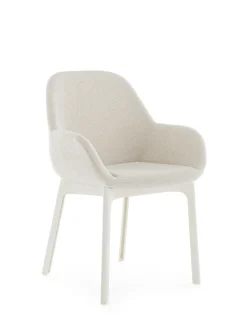 Clearance Kartell Clap tissu shirley BLANC/BEIGE