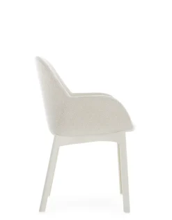 Clearance Kartell Clap tissu shirley BLANC/BEIGE