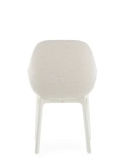 Clearance Kartell Clap tissu shirley BLANC/BEIGE