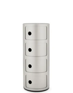 Best Kartell Componibili classic ARGENT