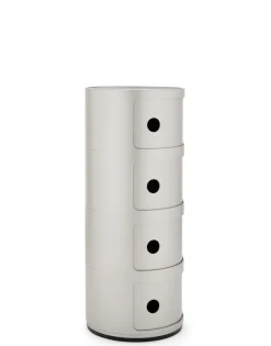 Best Kartell Componibili classic ARGENT