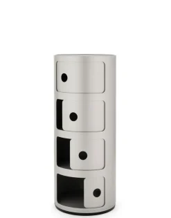 Best Kartell Componibili classic ARGENT