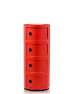 Outlet Kartell Componibili classic ROUGE