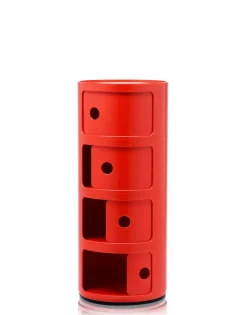 Outlet Kartell Componibili classic ROUGE