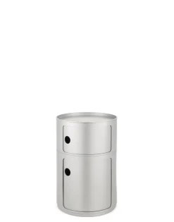 Hot Kartell Componibili classic big ARGENT
