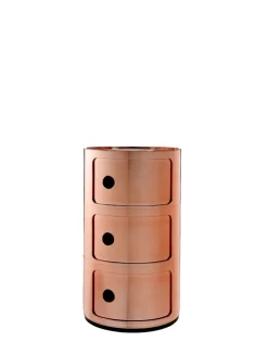 Kartell Componibili metal CUIVRE MÉTALLISÉ