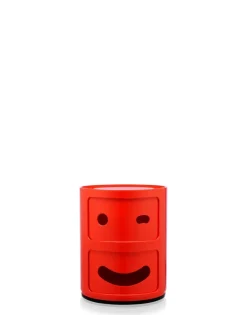 Sale Kartell Componibili smile ROUGE