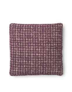 Clearance Kartell Coussin PRUNE PIED DE POULE