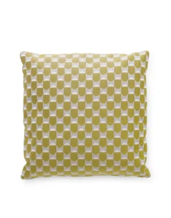 Kartell Coussin outdoor liberty obi check JAUNE