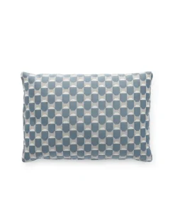 Clearance Kartell Coussin outdoor liberty obi check BLEU