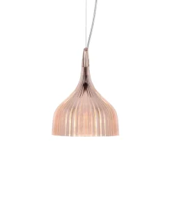 Discount Kartell E’ hanging ROSE TRANSPARENT