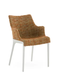 Online Kartell Eleganza nia peony plain ORANGE BOUCLÉ