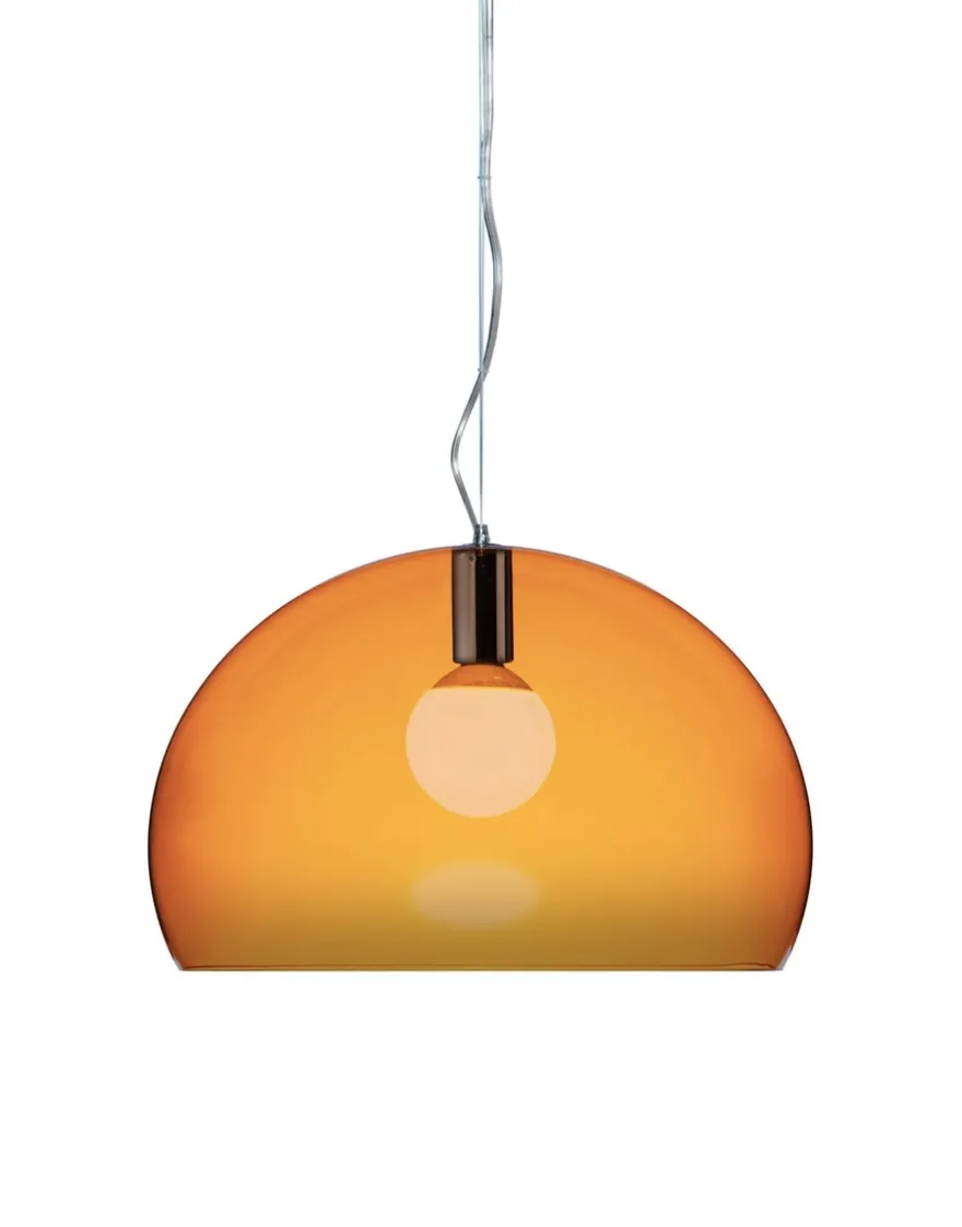 Best Kartell Fl/y transparent ORANGE