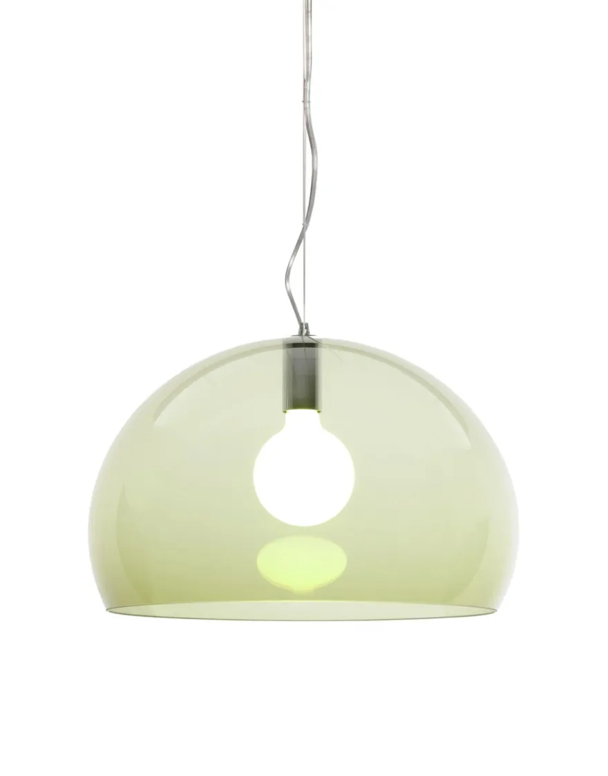 Clearance Kartell Fl/y transparent VERT OLIVE