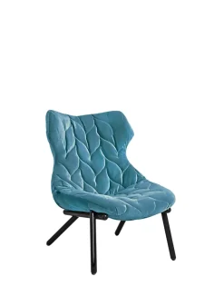Kartell Foliage armchair velvet VELOURS OCTANE