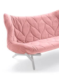 New Kartell Foliage sofa velvet ROSE