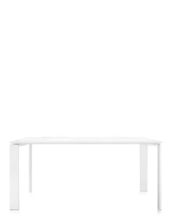 Discount Kartell Four rectangular BLANC/BLANC