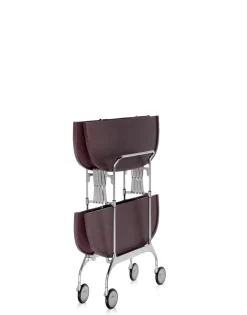 Hot Kartell Gastone chromo PRUNE