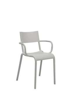 Hot Kartell Generic a (2 chaises) GRIS