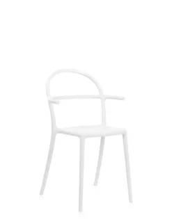 Discount Kartell Generic c (2 chaises) BLANC