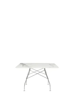 Sale Kartell Glossy marble square MARBRE BLANC