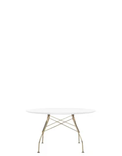 Clearance Kartell Glossy oval BLANC LAQUÉ