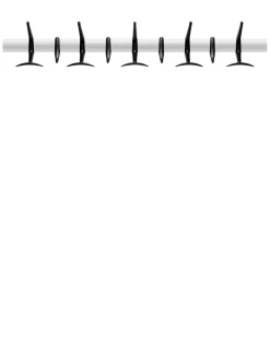 Kartell Hanger 90 cm NOIR