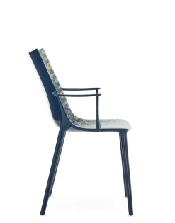 Best Kartell H.h.h. graphic impression BLUE INK OCHRE