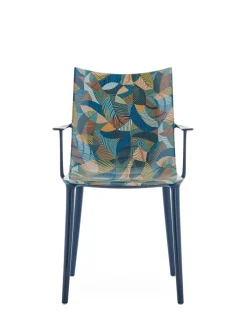 Discount Kartell H.h.h. graphic impression BLUE INK OCHRE