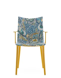 Outlet Kartell H.h.h. upholstered fabric MUSTARD INK OCHRE