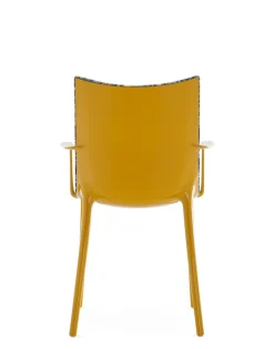 Outlet Kartell H.h.h. upholstered fabric MUSTARD INK OCHRE