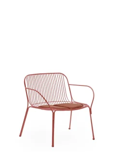 Online Kartell Hiray armchair cushion ROUGE BRIQUE