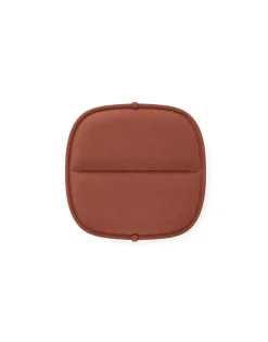 Sale Kartell Hiray chair/small armchair cushion ROUGE BRIQUE