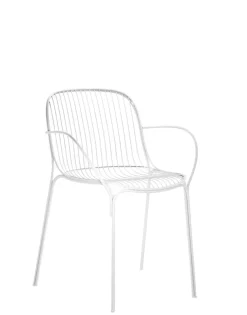 New Kartell Hiray small armchair BLANC