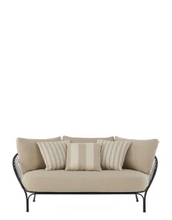 Best Kartell Hiray sofa NOIR/BEIGE