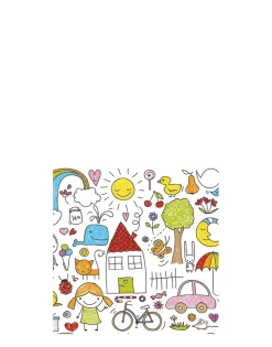 Discount Kartell Invisible table kids DESSIN