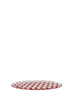 New Kartell Jellies family - assiette de présentation ROSE