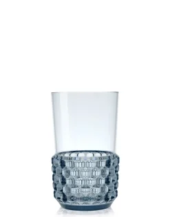 Sale Kartell Jellies family - bar (4 verres) BLEU CLAIR