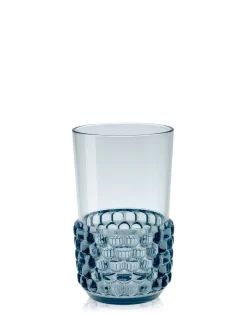 Sale Kartell Jellies family - bar (4 verres) BLEU CLAIR