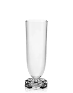 Discount Kartell Jellies family - flute (4 verres) CRISTAL