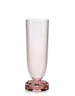 Outlet Kartell Jellies family - flute (4 verres) ROSE