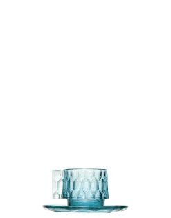 Best Kartell Jellies family (4 tasse à café) BLEU CLAIR