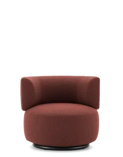Online Kartell K-waiting armchair bouclè ROUGE BRIQUE