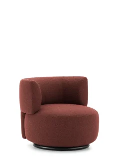 Online Kartell K-waiting armchair bouclè ROUGE BRIQUE
