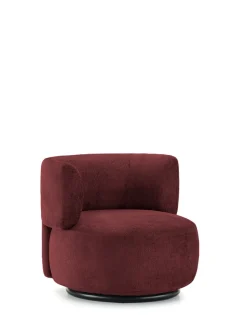 Outlet Kartell K-waiting armchair chenille BORDEAUX