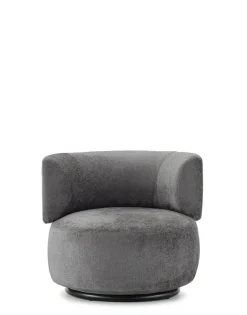 Outlet Kartell K-waiting armchair chenille GRIS