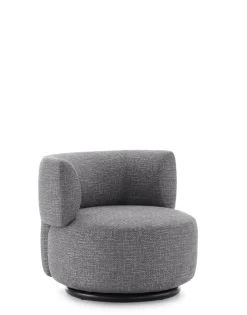 Online Kartell K-waiting armchair texture BLEU CLAIR