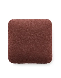 Kartell K-waiting cushion bouclè ROUGE BRIQUE