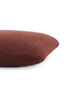 Kartell K-waiting cushion bouclè ROUGE BRIQUE
