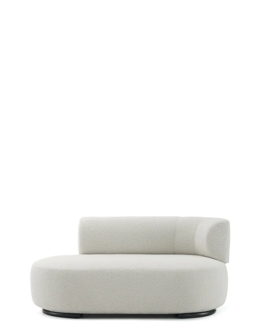 Clearance Kartell K-waiting dormeuse bouclè ECRÙ